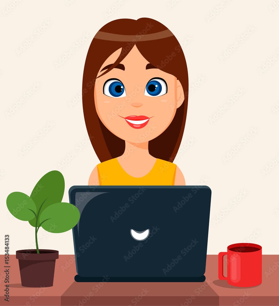 my cartoon web developer
